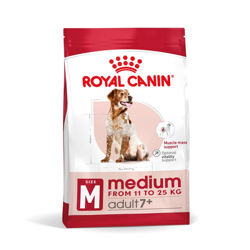 Royal Canin Medium Adult 7+ Dry Dog Food 1 x 15Kg