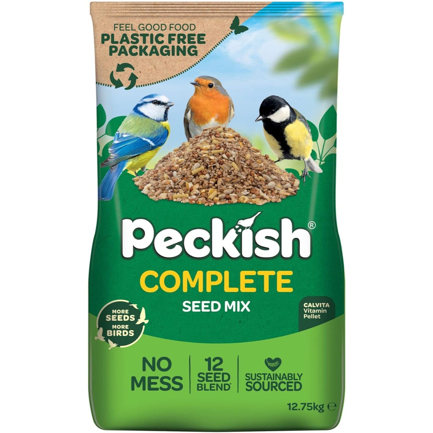 Peckish Complete Energy Filled Seed Mix For Birds - All Sizes