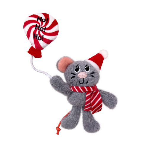 KONG Holiday Occasions Mouse Cat Toy With Catnip