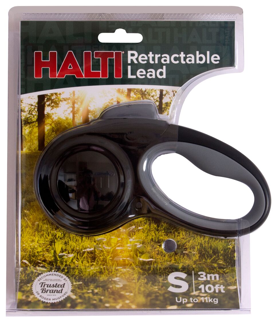 Halti Retractable Dog Leads Various Sizes and Colours