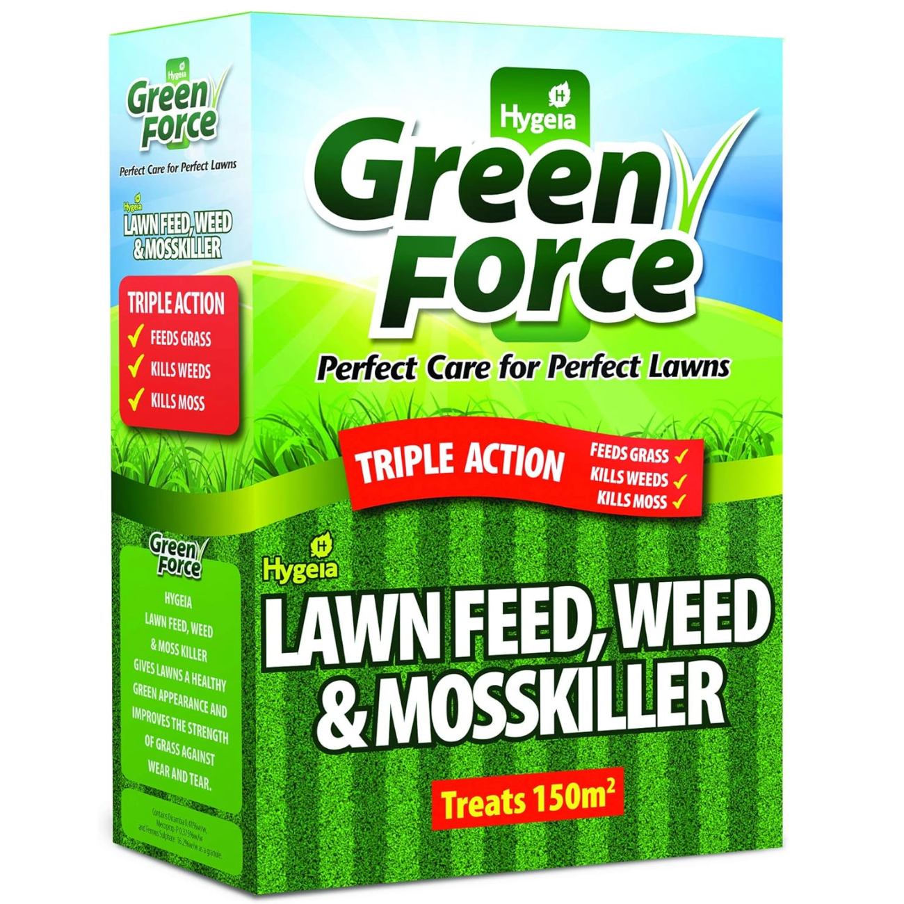 Green Force 4in1 Lawn Feed Weed & Moss Killer