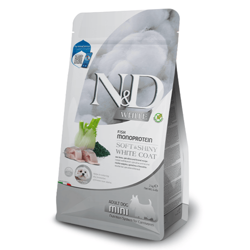 N&D White Dog Sea Bass Mini 2kg