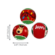 Load image into Gallery viewer, KONG Holiday SqueakAir Balls 6pk Small/Medium
