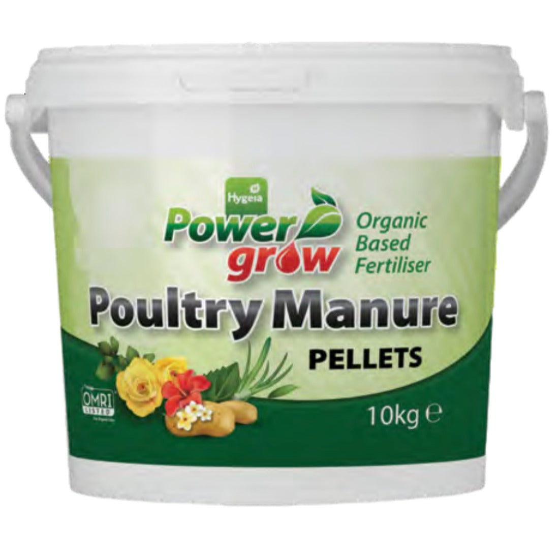 Power Grow Poultry Manure Pellets 10kg & 15kg