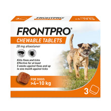 Load image into Gallery viewer, *COMING SOON* FRONTPRO® Chewable Tablets Flea &amp; Tick Treatment for Dogs
