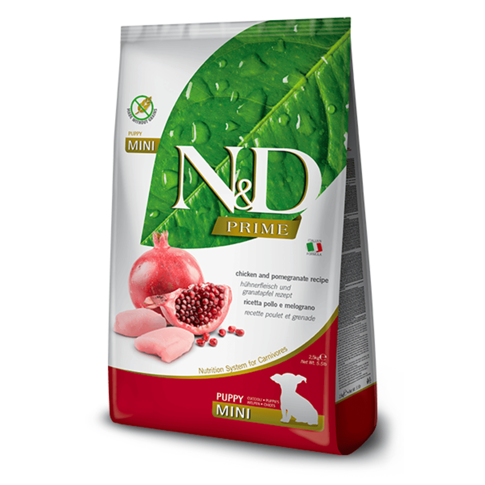 N&D Prime Puppy Chicken/Pomegranate Mini 2.5kg