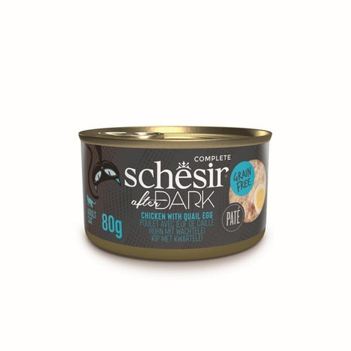 Schesir After Dark Pate Adult Dog Food 80g 12 Pack