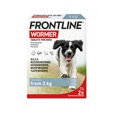 Load image into Gallery viewer, Frontline Wormer Tablets For Cats &amp; Dogs x 2 Tablets
