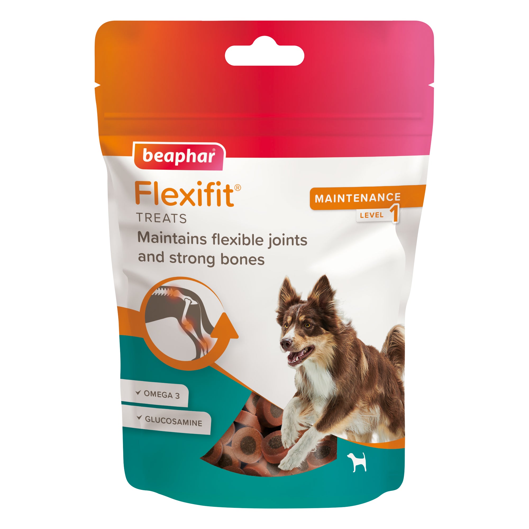 Beaphar Flexifit Dog Treats Maintains Flexible Joints & Strong Bones