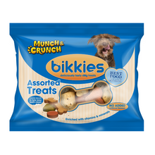 Load image into Gallery viewer, Munch &amp; Crunch Bikkies Dog Treats - Bites, Gravy Bones, Meaty Rolls
