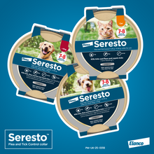 Load image into Gallery viewer, Seresto Flea &amp; Tick Control Collars For Dogs &amp; Cats - Sustainable Packaging
