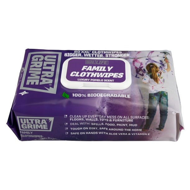 UltraGrime Disposable Wipes XXL+ 40 & 60 & 80 Packs