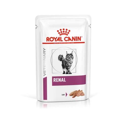 Royal Canin Veterinary Health Nutrition Feline Renal Loaf Cat Food 85g