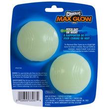 Load image into Gallery viewer, Chuckit! Max Glow Dog Fetch Toy Balls Medium 2 Pack
