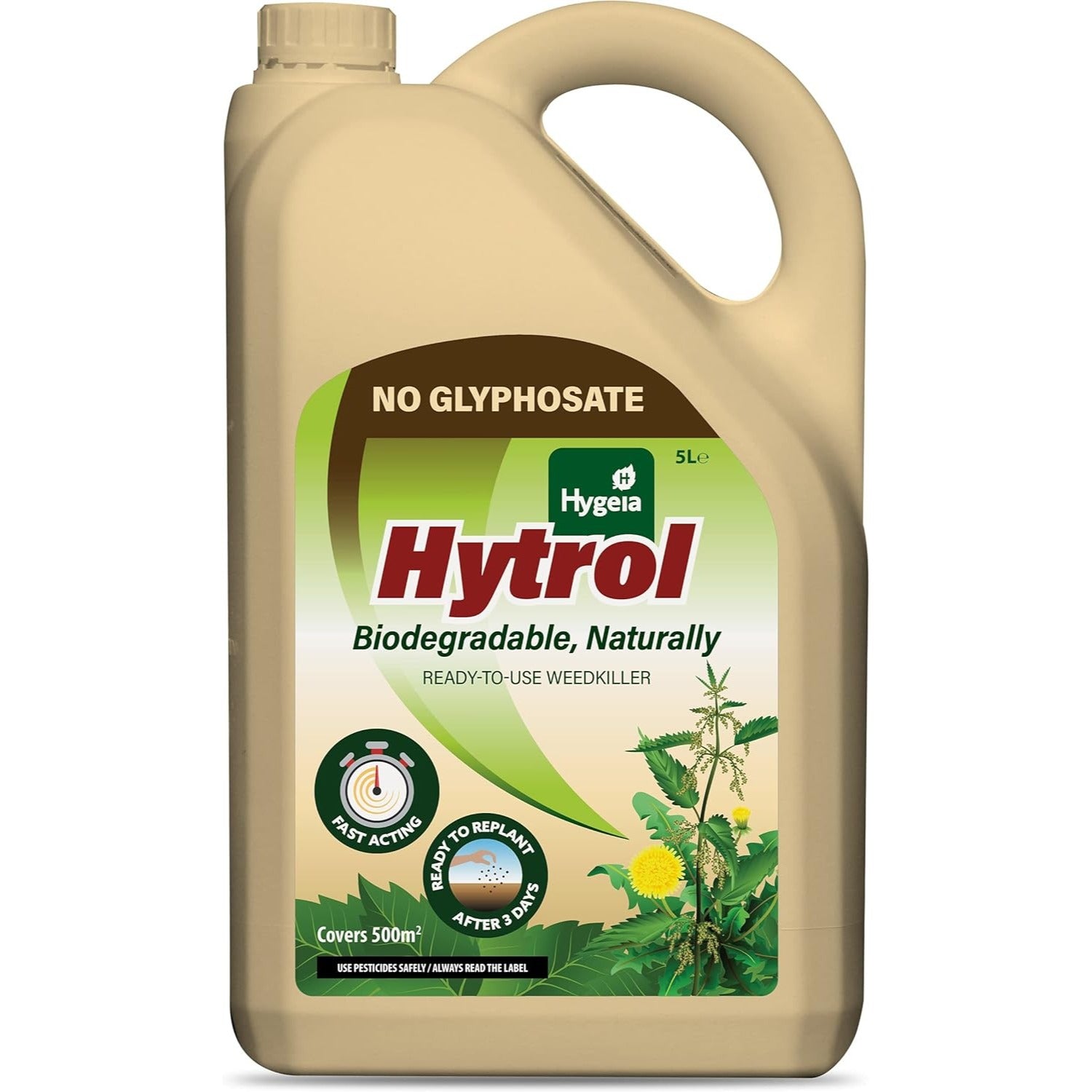 Hytrol Ready-To-Use Weedkiller No Glyphosate 1ltr & 5ltr