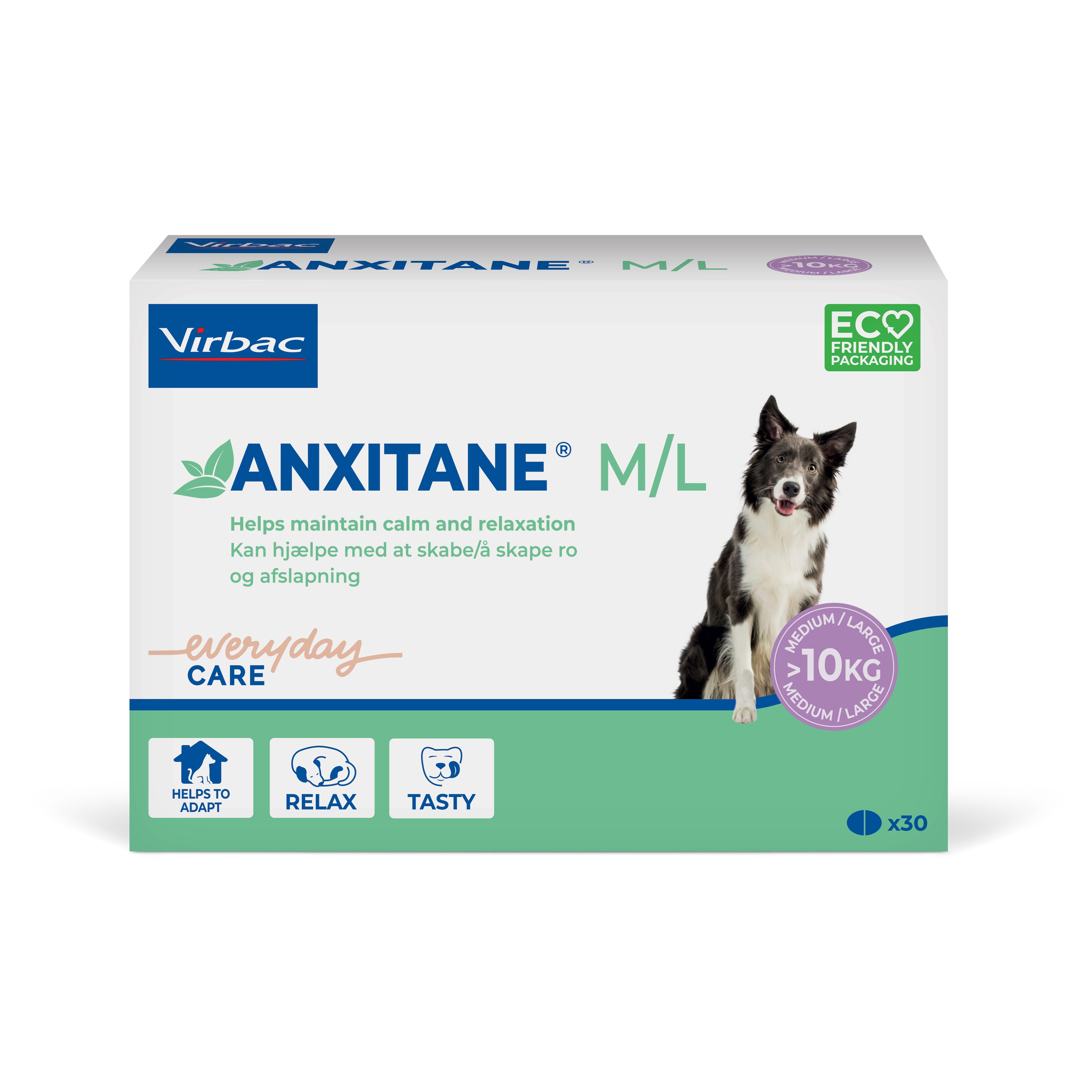 Anxitane Chewable Tablets For Dogs & Cats - 30 Pack