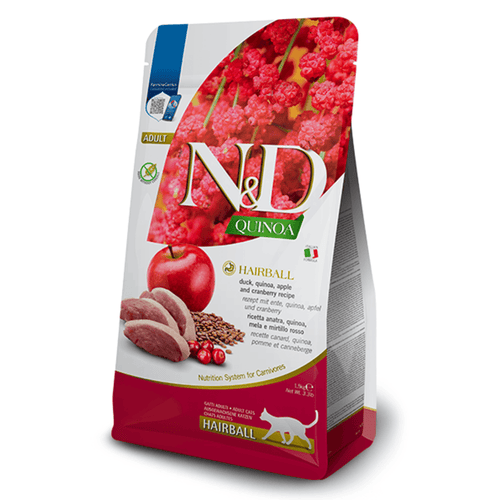 N&D Quinoa Cat Hairball 1.5kg