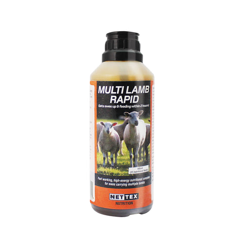 Nettex Agri Multi Lamb Rapid 6 x 495ml