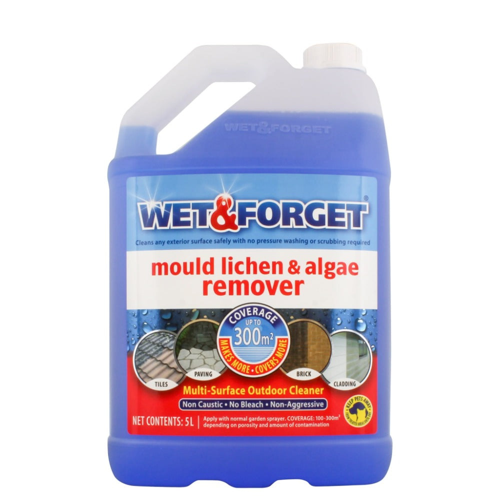 Wet & Forget Mould Lichen & Algae Remover Outdoor Cleaning Solution All Sizes