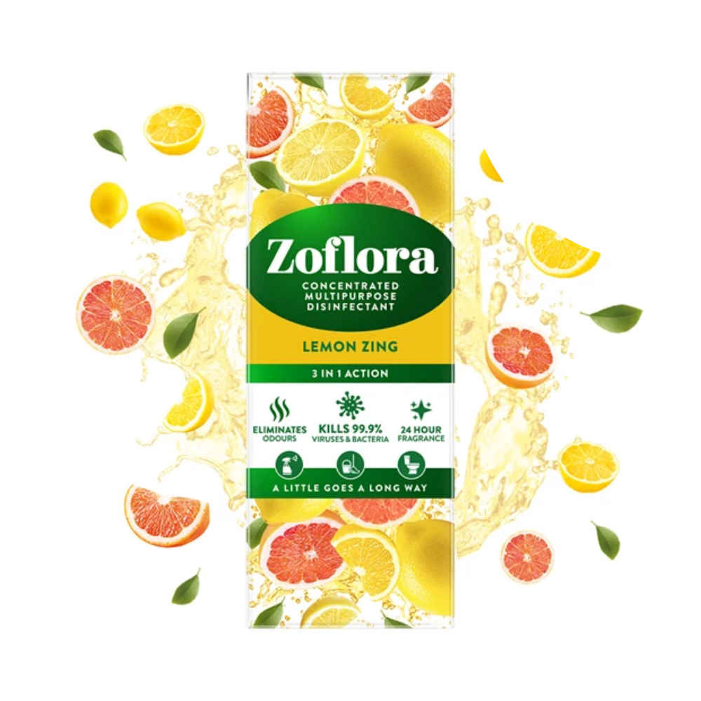 Zoflora Home Disinfectant 3in1 Concentrated Odour Eliminator Antibacterial 500ml