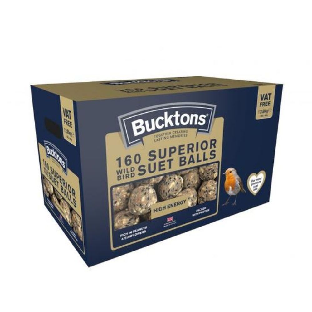 Bucktons Bird Seed/Food Suet & Energy Cakes & Balls - All Variations
