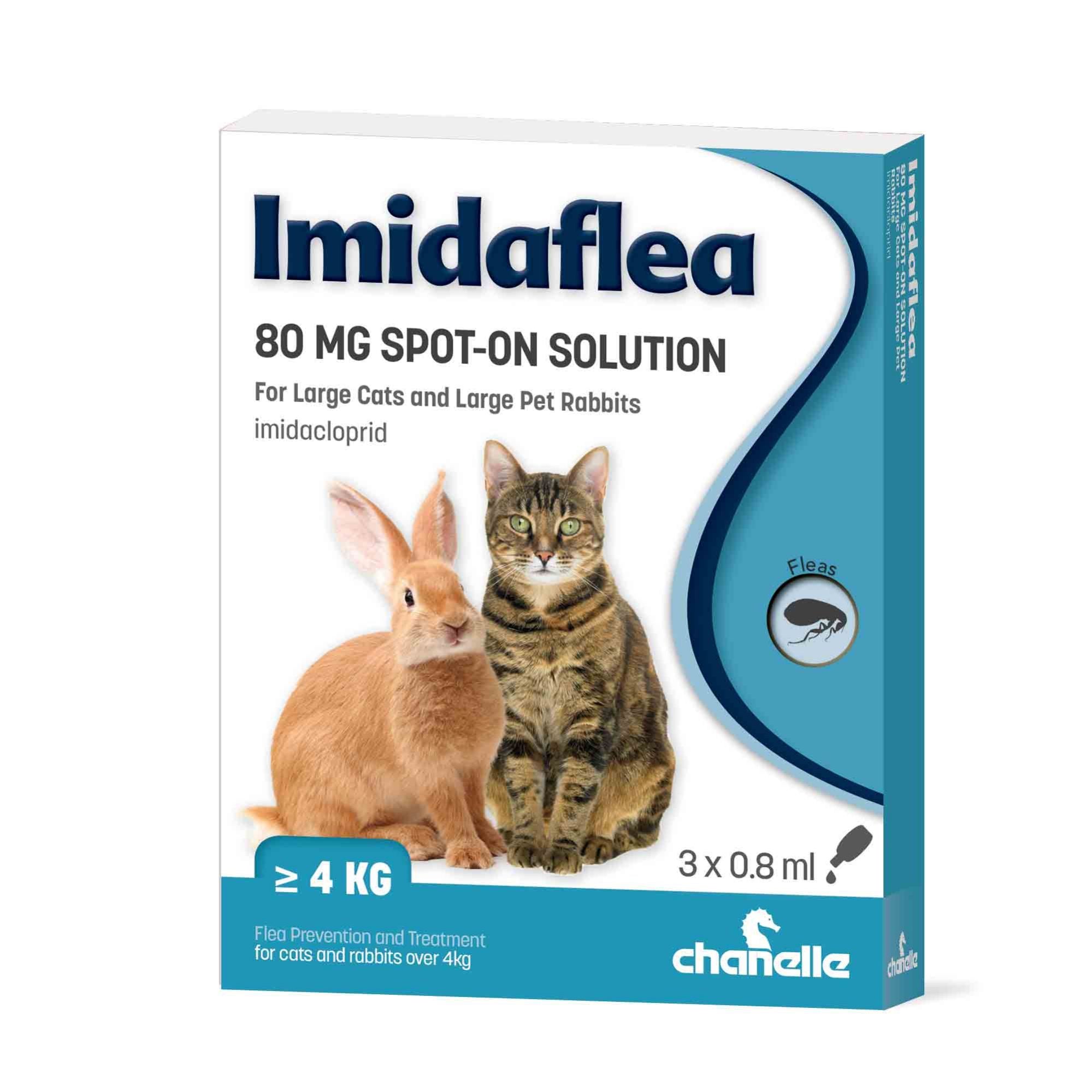 ImidaFlea Spot On For Rabbits, Cats & Dogs