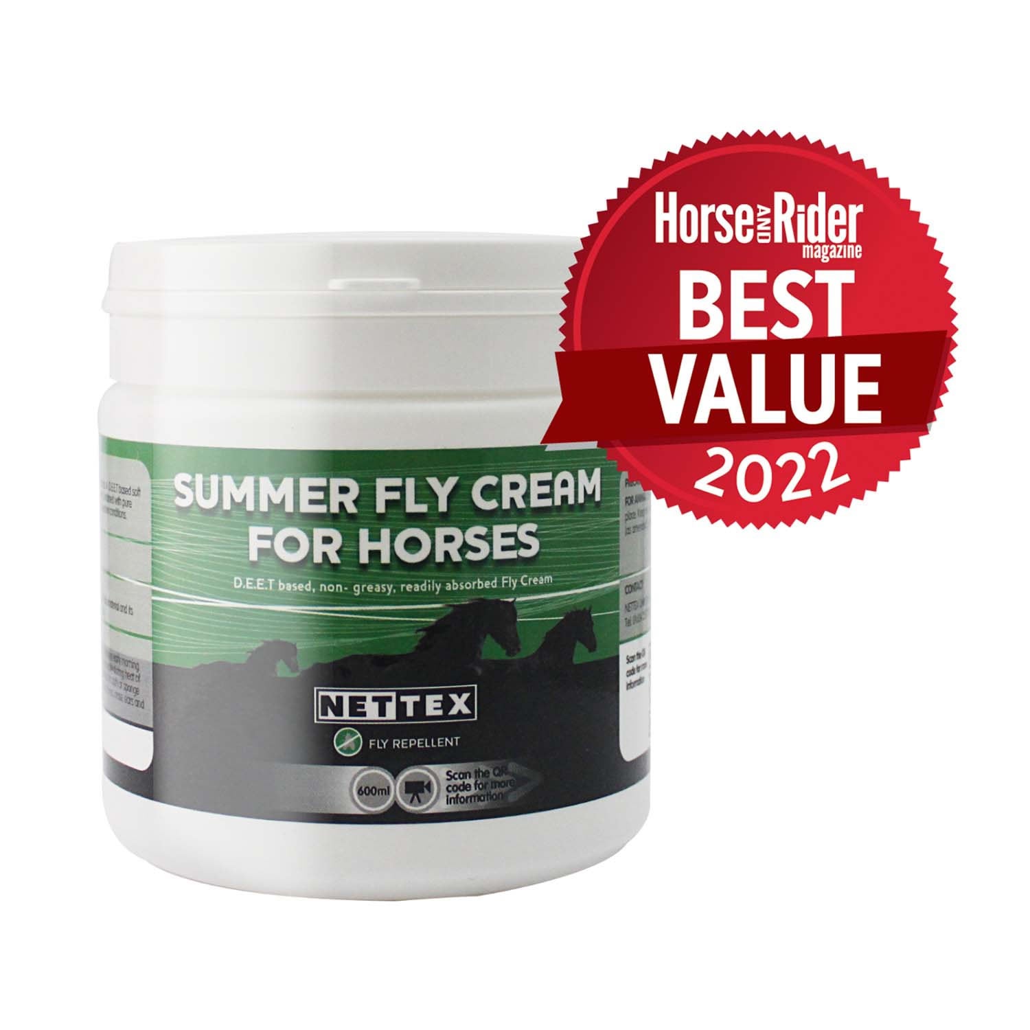 Nettex Summer Fly Cream For Horses 600ml