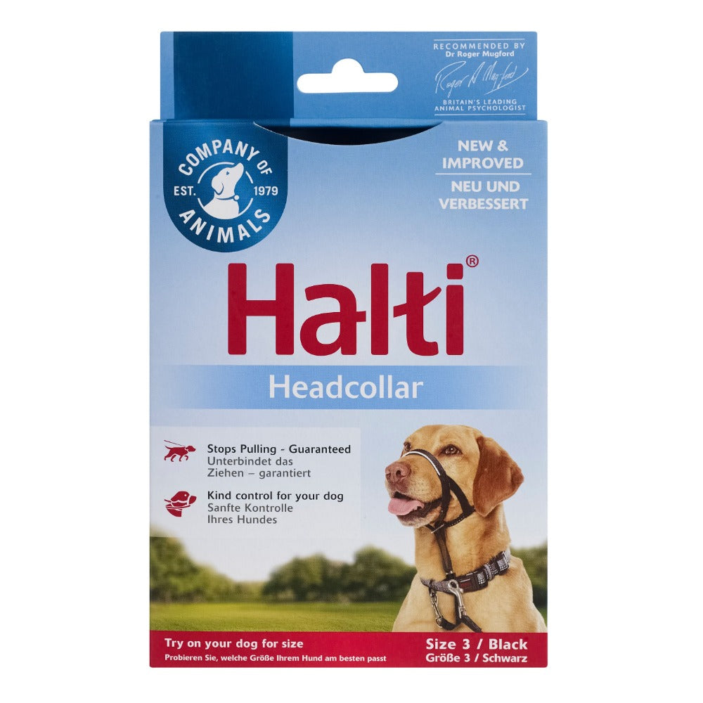 Halti Dog Headcollar - Black