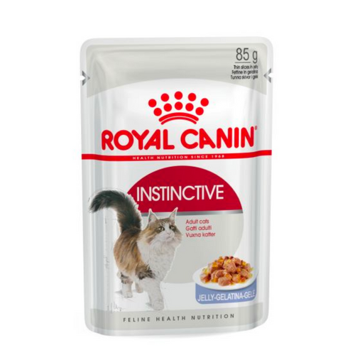 Royal Canin Instinctive Adult In Jelly Wet Cat Food For Cats 12 x 85g