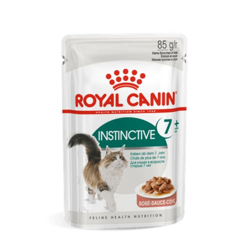 Royal Canin Wet Cat Food Instinctive Gravy For Senior Cats +7 Years Old 12 x 85g