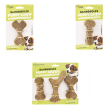 Load image into Gallery viewer, Bamboodles Flavoured Chew Toys For Puppy Dogs
