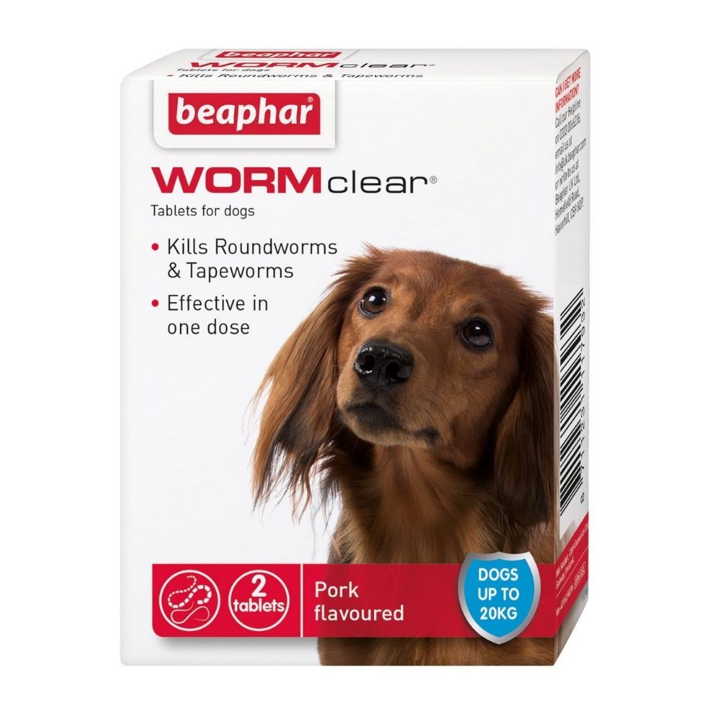 Beaphar Wormclear Worming Tablets & Spot On Treatment for Cats & Dogs