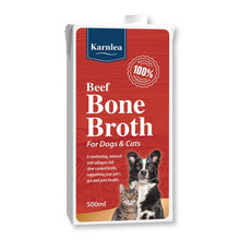 Load image into Gallery viewer, Karnlea Bone Broth Food Supplement Topper for Dogs and Cats 500ml
