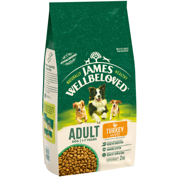 James Wellbeloved Adult Dog Food Turkey and Rice