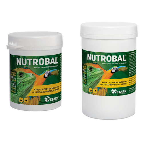 Nutrobal Reptile & Bird Mineral Feed Supplements 50g & 100g & 250g & 1kg