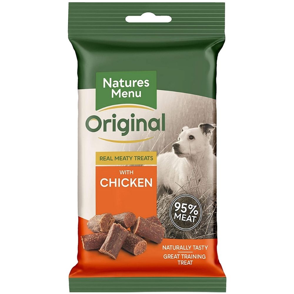 Natures Menu Real Meat Dog Treats 12X60g