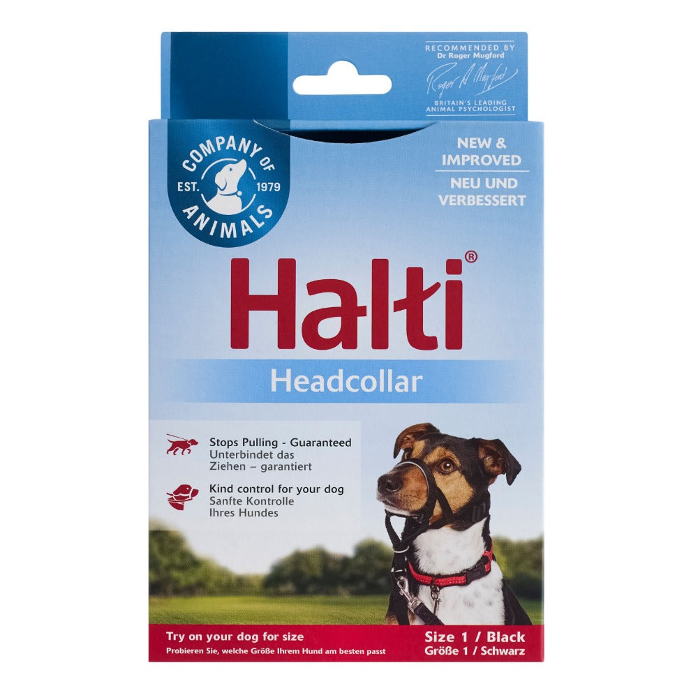 Halti Dog Headcollar - Black