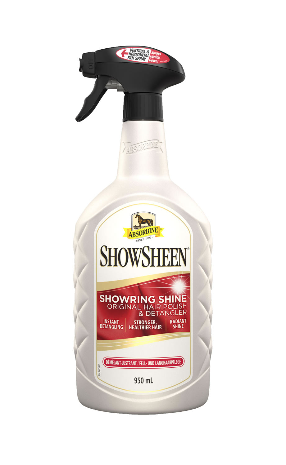 Absorbine Showsheen Hair Polish And Detangler- Various Sizes 