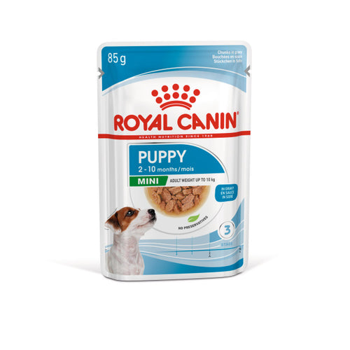 Royal Canin Nutritional Wet Dog Food For Mini Puppy - 12x85g