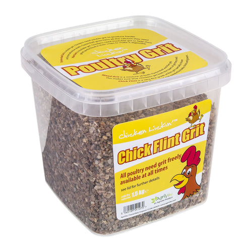 Agrivite Chicken Lickin Chick Flint Grit Aid's Digestion 1.5kg