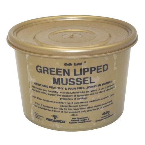 Gold Label Green Lipped Mussel For Horses 450g