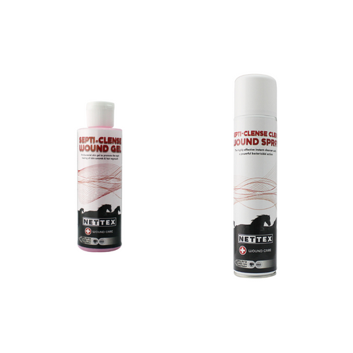 Nettex Equine Septi-Clense Clear Wound Care