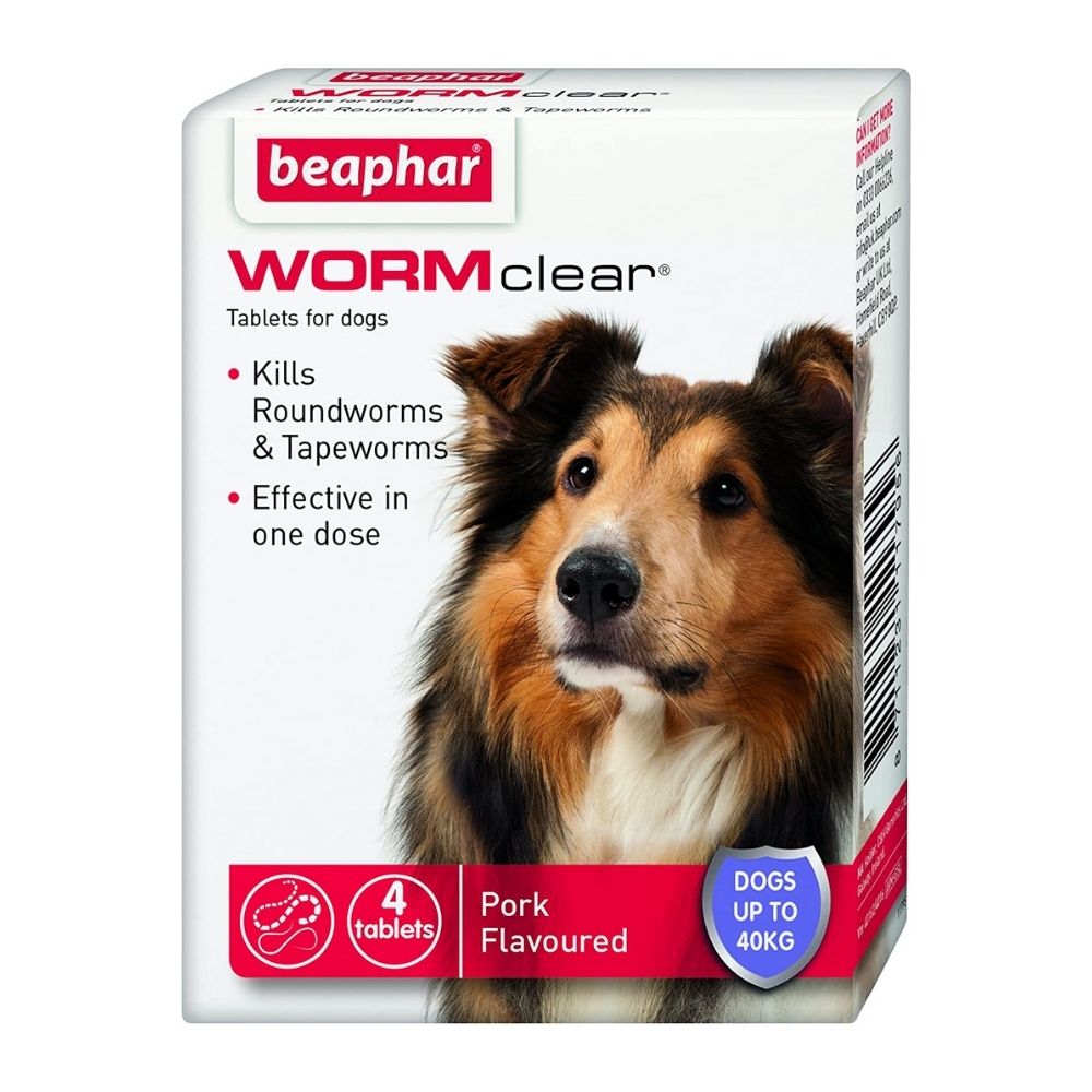 Beaphar Wormclear Worming Tablets & Spot On Treatment for Cats & Dogs