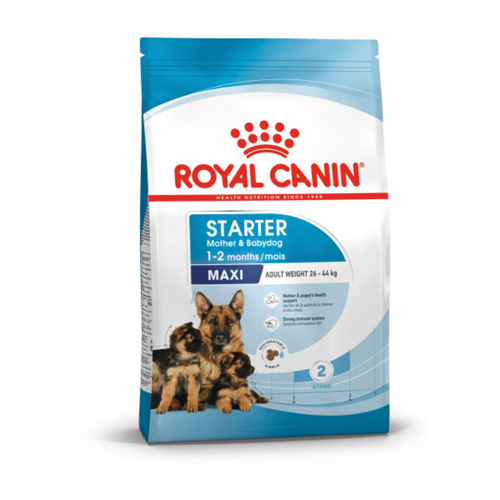 Royal Canin Dry Dog Food For Maxi Starter Mother & Babydog - All Sizes