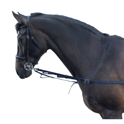 Whitaker Elasticated Side Reins For Horses Equine Navy