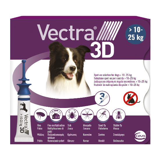 Vectra 3D Flea Spot-On For Dogs