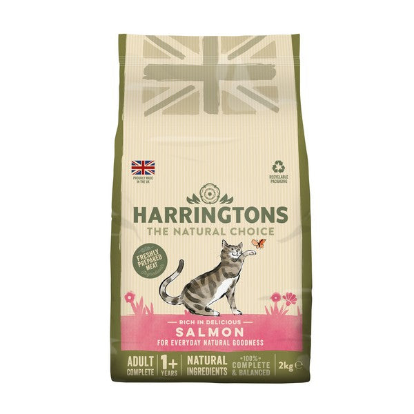 Harrington Cat Complete Formulated Dried Food 2kg - All Flavours