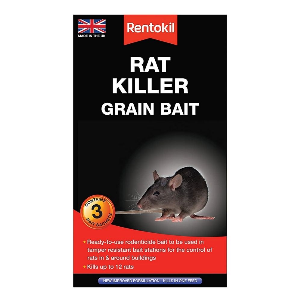 Rentokil Rat Killer Grain Bait Sachets