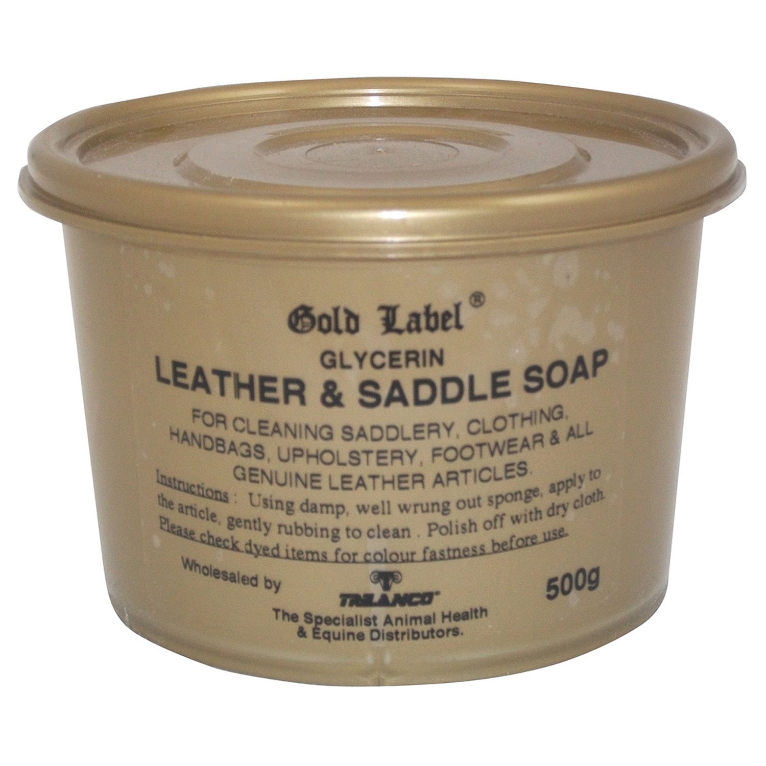 Gold Label Glycerin Leather And Saddle Soap - Various sizings