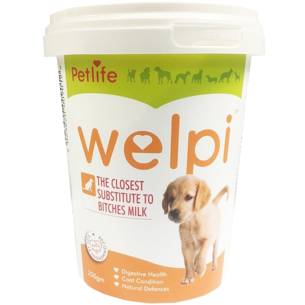 Welpi Milk Substitute Whelping Formula For Puppies Bitches Ageing Dogs- Various Sizes